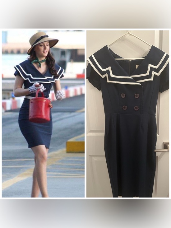 Tatyana Dresses & Skirts - Tatyana Sailor Dress ASO Blair Waldorf Size XL